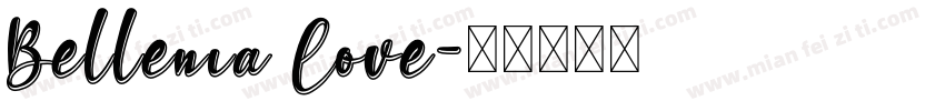 Bellenia Love字体转换